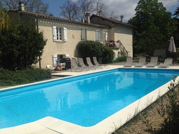 with private pool and terrace