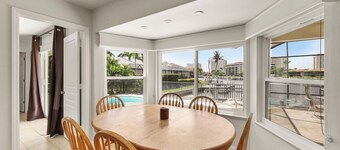 Pet-friendly waterfront home steps to beach/pool