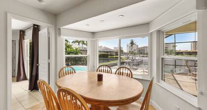 Pet-friendly waterfront home steps to beach/pool