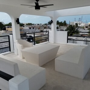 Terrace/patio - Casa de Archos (House of Arches) (Progreso)