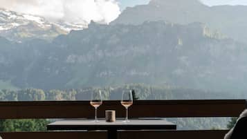 Vue sur les montagnes