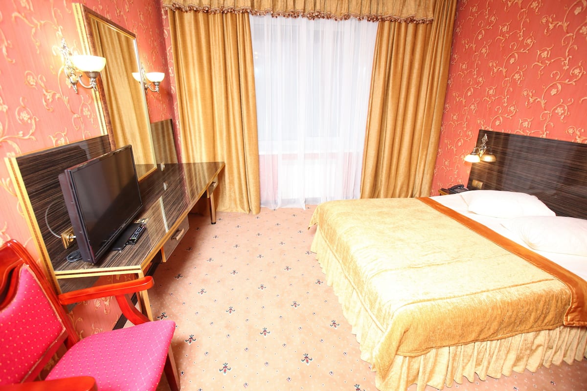 Standard Double Room | 1 bilik tidur, meja, langsir/tirai gelap terus, seterika/papan seterika