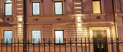 Façade de l’hébergement