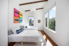 4 bedrooms, iron/ironing board, travel crib, WiFi