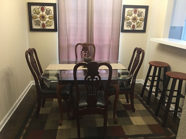 Dining area