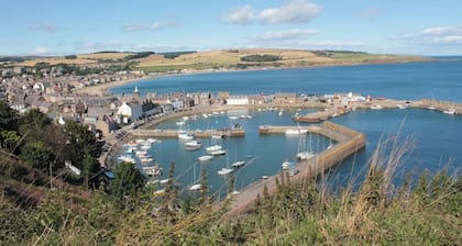 Modern comfort in traditional Scottish village