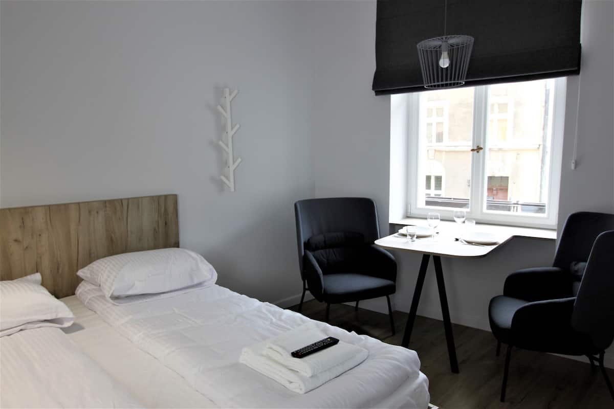 Apartamento (1) | 1 dormitorio, tabla de planchar con plancha, wifi gratis y ropa de cama