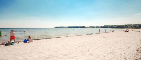 Tæt på stranden, fiskeri
