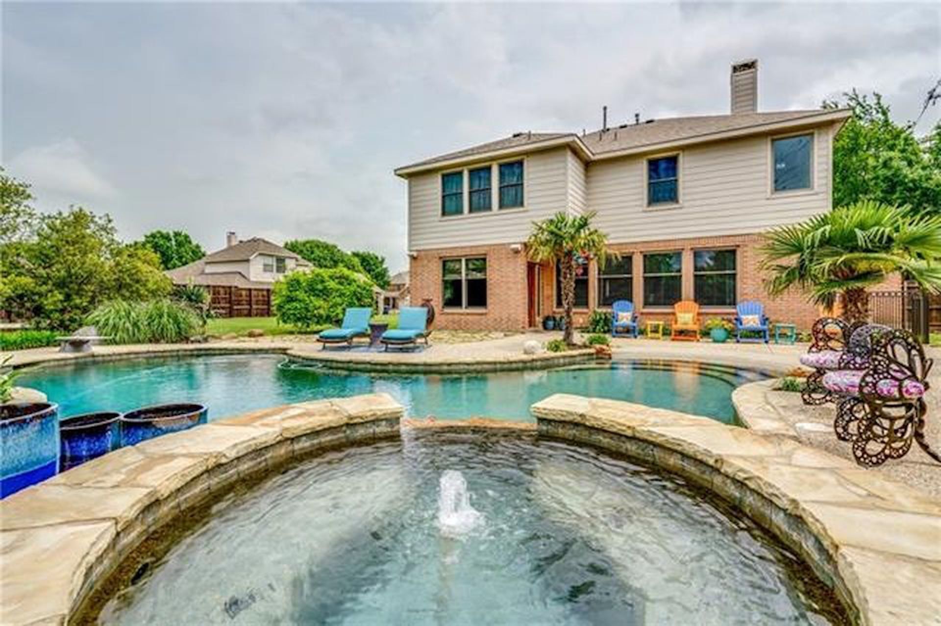  Frisco Private Oasis•Large family Home 5br 3.5ba walk-in Salt Water Pool &  Spa