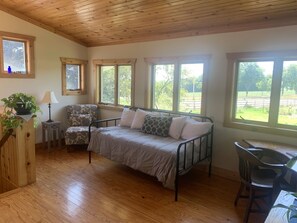 Interior - The Dairy at the Wegmueller Farm - stay on a Wisconsin farm! (Monroe)