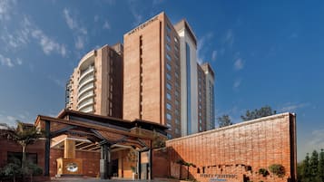 Façana frontal de l'allotjament