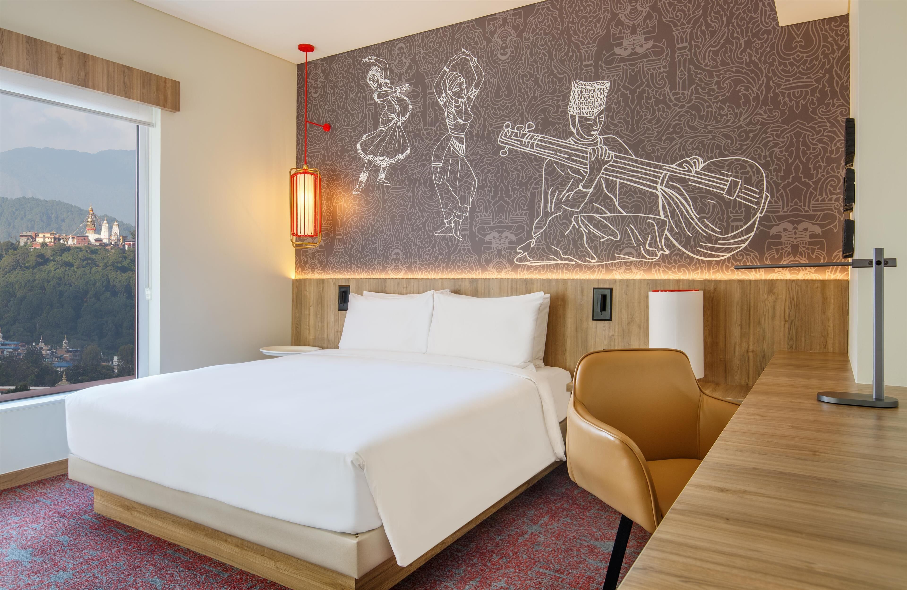 1 King Bed with Sofa seater | Minibar, in-room safe, desk, laptop workspace