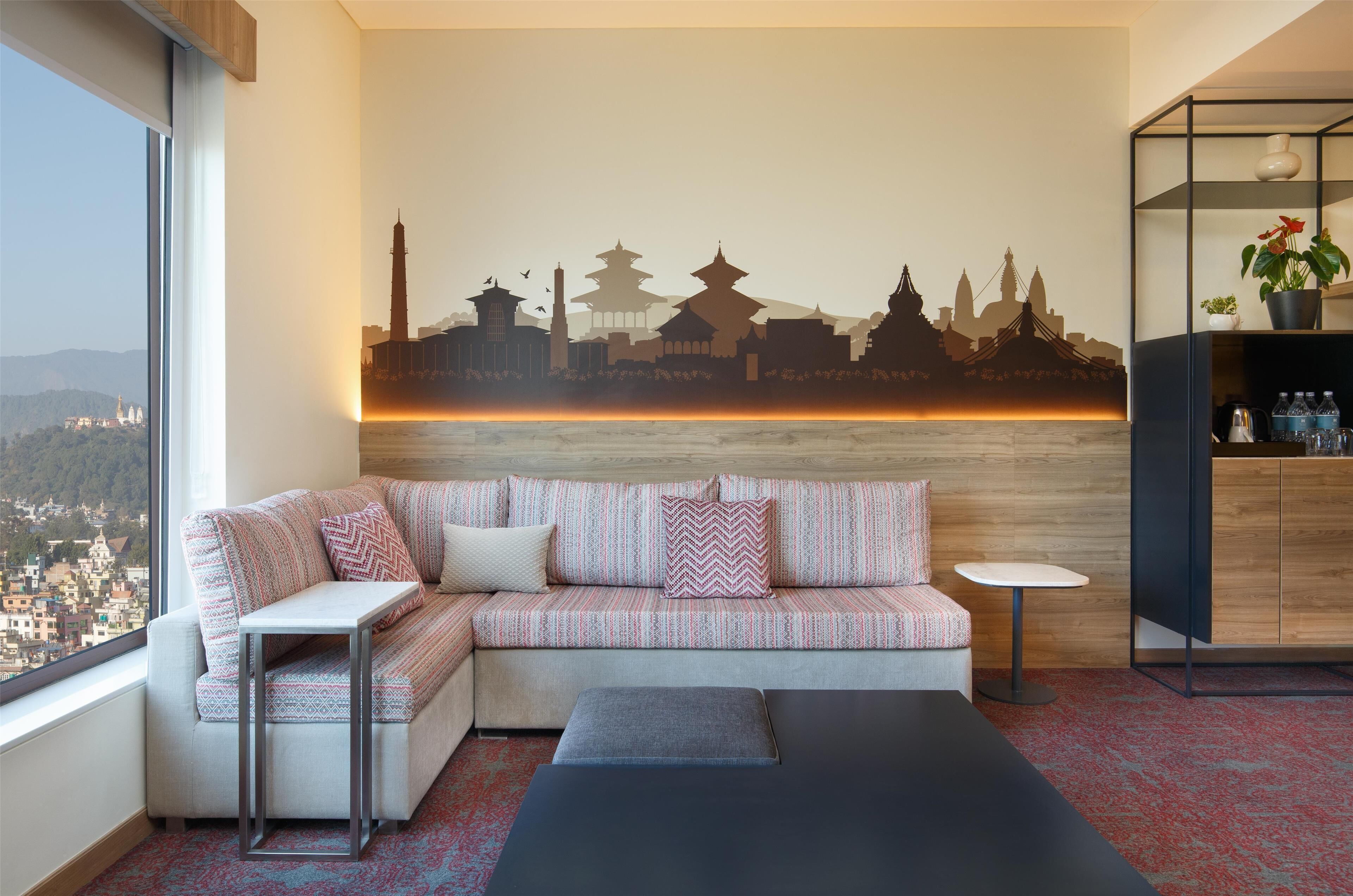 Suite with 1 King Bed | Minibar, in-room safe, desk, laptop workspace