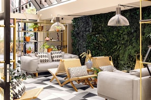 Lobby sitting area