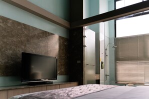 Deluxe Double Room | Desk, soundproofing, free WiFi, bed sheets - 58˚ Hotspring Hotel (Jiaoxi)