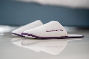 Privilege, Deluxe Room, 1 Queen Bed, Balcony, Sea View | Bathroom amenities | Shower, rainfall showerhead, eco-friendly toiletries, hair dryer - Mercure St. Julian's Malta (St. Julian's)