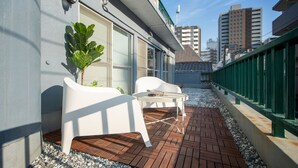 Deluxe-Studio (Double) | Terrasse/Patio