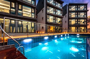 Seasonal outdoor pool