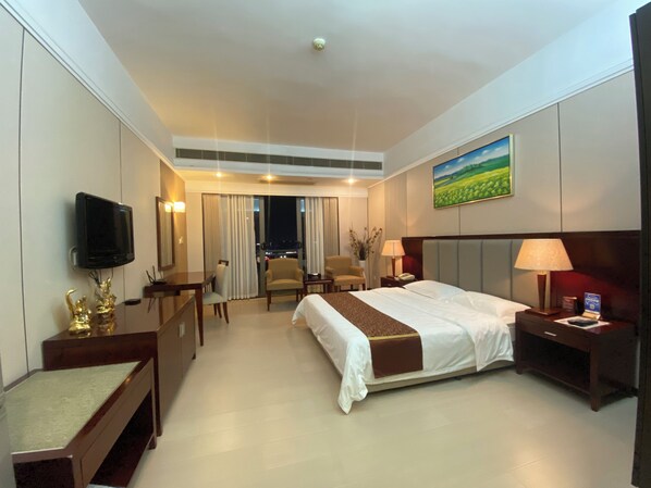 Executive-Doppelzimmer, Nichtraucher | Verdunkelungsvorhänge, schallisolierte Zimmer, kostenloses WLAN