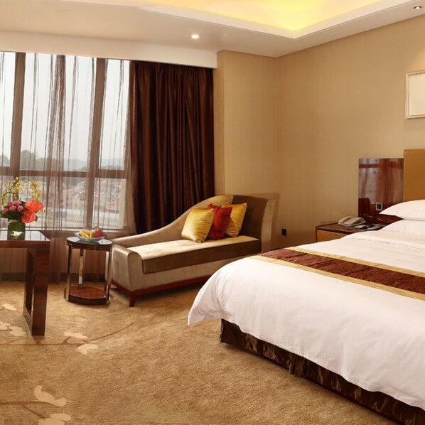 Minibar, in-room safe, blackout curtains, soundproofing - Guangzhou Tongyu International Hotel (Guangzhou)