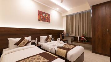 Superior Room | Premium bedding, desk, soundproofing, iron/ironing board