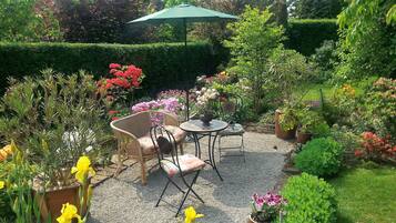 Appartement, 1 chambre, vue jardin | Jardin