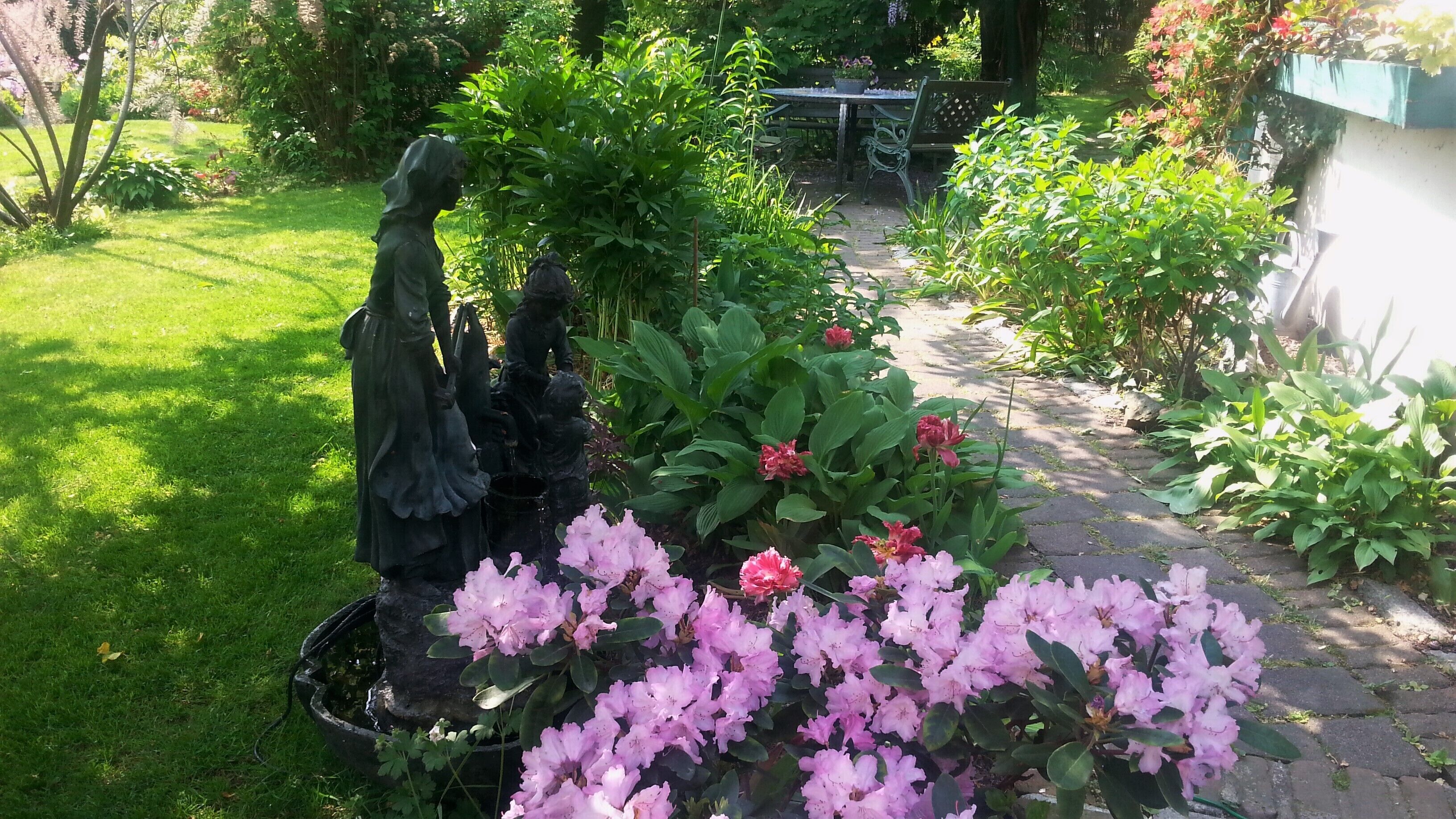Appartamento, 1 camera da letto, vista giardino | Giardino
