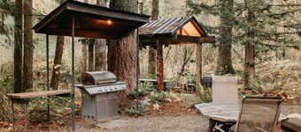 Mt Baker Lodging Cabin 3 is a Very Large Cabin on Acreage