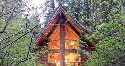 Snowline Cabin #4 - Pet-friendly Cedar Cabin With a Private Outdoor hot Tub!
