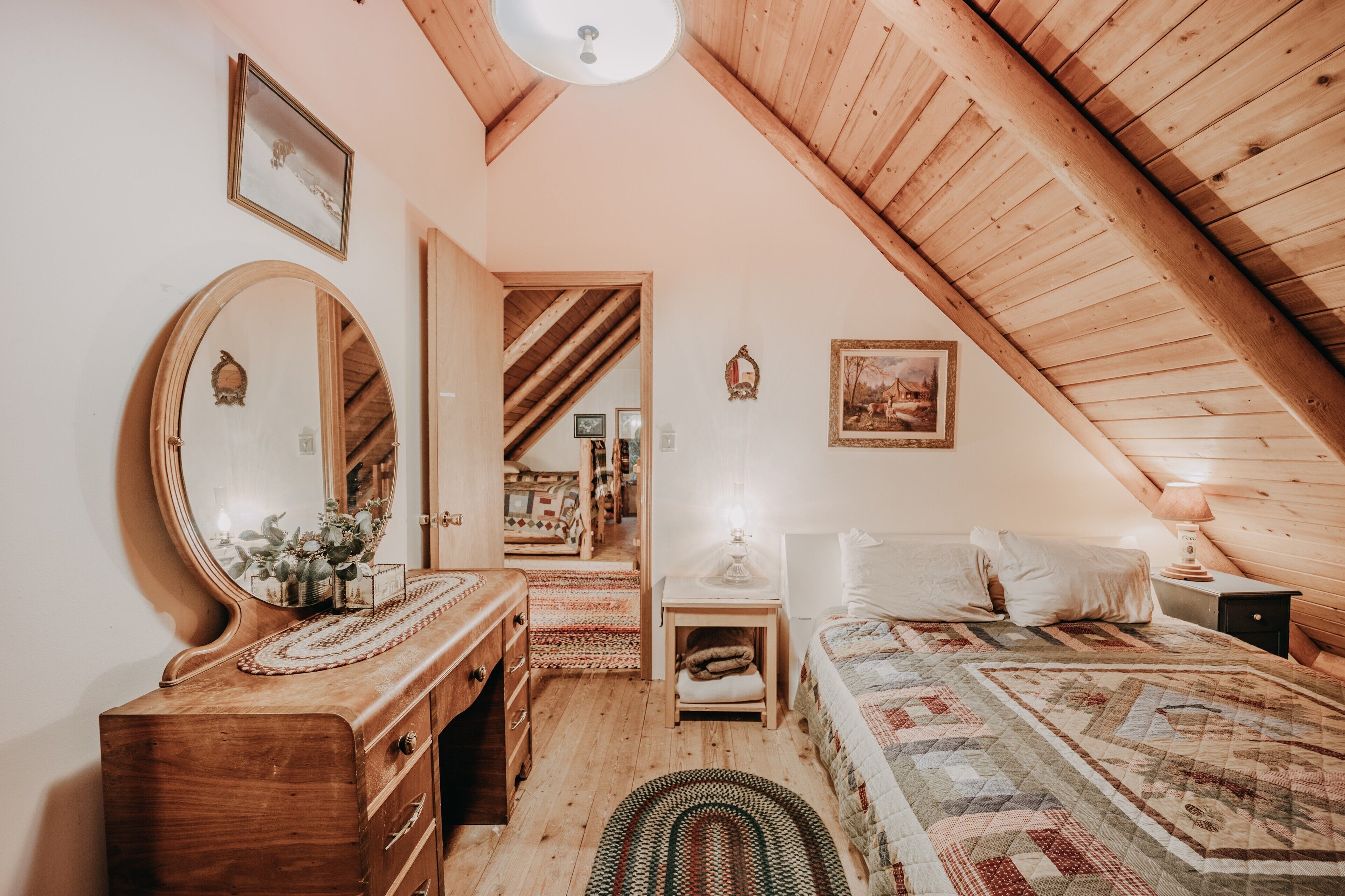 Cabin, 2 Bedrooms, Fireplace | 2 bedrooms, WiFi