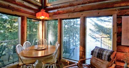 Cabin #97 - 'pinecone' Log Cabin at the Lake That is Pet-friendly!