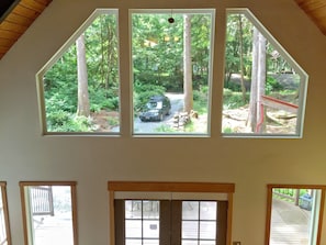 Cabin, 1 Bedroom, Smoking, Fireplace | Living room - Mt Baker Rim Cabin 99 - Charming Cabin With a hot Tub, Wi-fi, Pet Friendly (Deming)