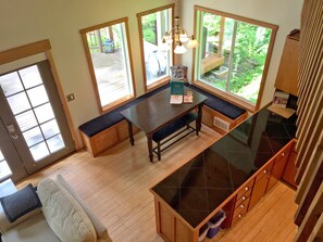 Cabin, 1 Bedroom, Smoking, Fireplace | Dining room - Mt Baker Rim Cabin 99 - Charming Cabin With a hot Tub, Wi-fi, Pet Friendly (Deming)
