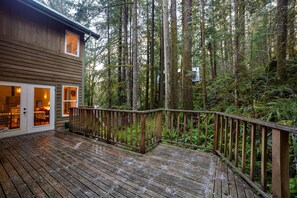Cabin, 3 Bedrooms, Smoking, Fireplace | Terrace/patio - Snowline Cabin #51 - Executive Style Vacation Home That Sleeps 8! (Deming)