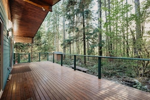 Ferienhütte, 2 Schlafzimmer, Raucher, Terrasse | Balkon