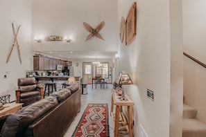 Ferienhütte, 1 Schlafzimmer, Raucher, Kamin | Wohnzimmer