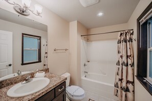Cabaña, 1 habitación, para fumadores, chimenea | Baño