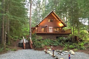 Ferienhütte, 2 Schlafzimmer, Terrasse | Außenbereich