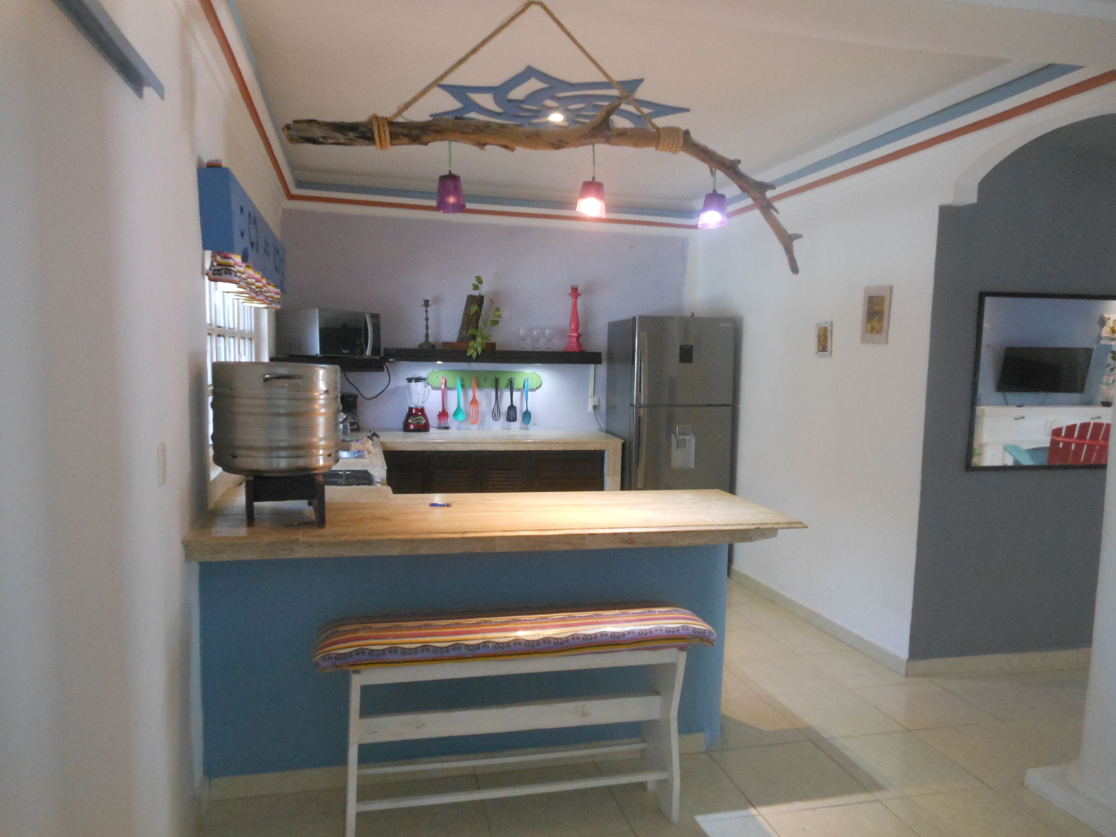 House, 2 Bedrooms, Smoking, Private Pool | Private kitchen | Fridge, microwave, stovetop, coffee/tea maker