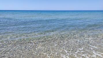 Beach nearby, sun-loungers