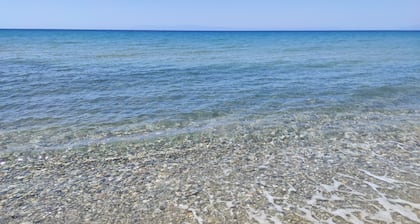 Villa with a Large Plot 100 m to the Beach