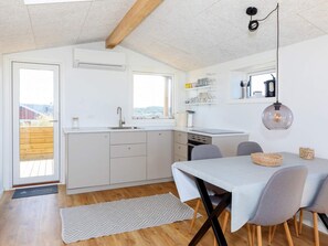 House | Private kitchen | Highchair - 4 Person Holiday Home in Lokken (Lokken)