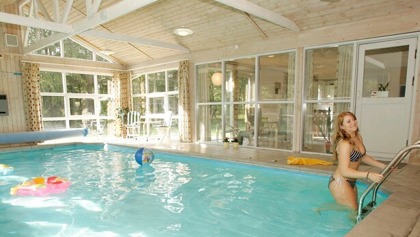 Pool - Peaceful Holiday Home in Hadsund With Sauna (Hadsund)