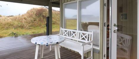 Hus | Udsigt fra overnatningsstedet