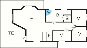 Ferienhaus | Grundriss