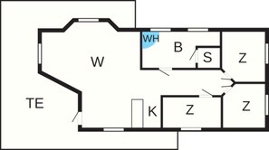 Ferienhaus | Grundriss