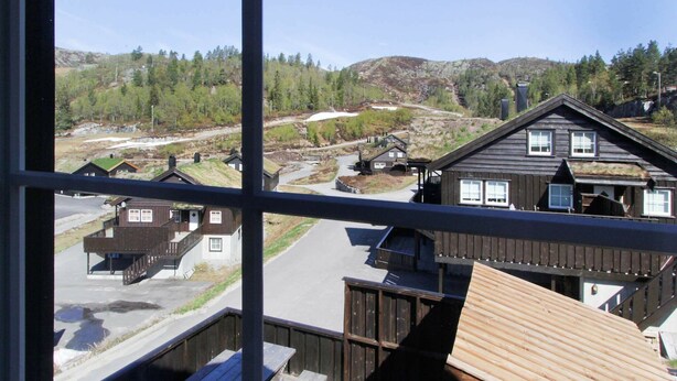 Balcony - 10 Person Holiday Home in Åseral (Aseral)