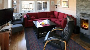 Living room - 10 Person Holiday Home in Åseral (Aseral)