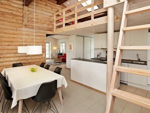 Dining - Alluring Holiday Home in Glesborg Denmark With Terrace (Glesborg)