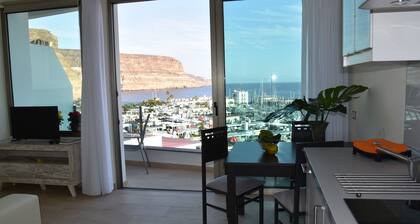 Apt. 1ºA "Spectacular views of the sea and the marina of Puerto de Mogán"